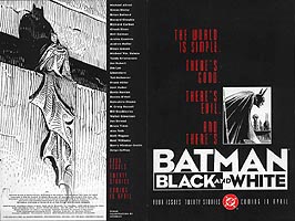 BATMAN BLACK AND WHITE ad