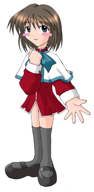 如月さんの栞CG(JPEG)萌え〜♪